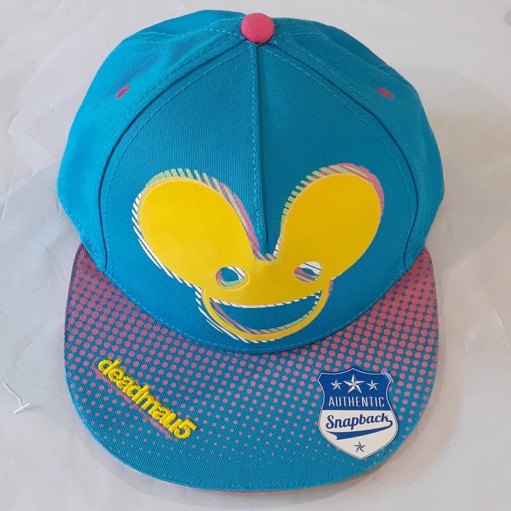 Vtg Deadmau5 Adult Snapback Baseball Cap Hat Nwt NOS